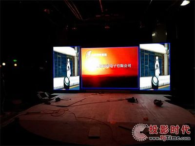 蓝通LED室内屏点亮舞夜阳光国际酒吧，打造灵宝市夜生活新地标